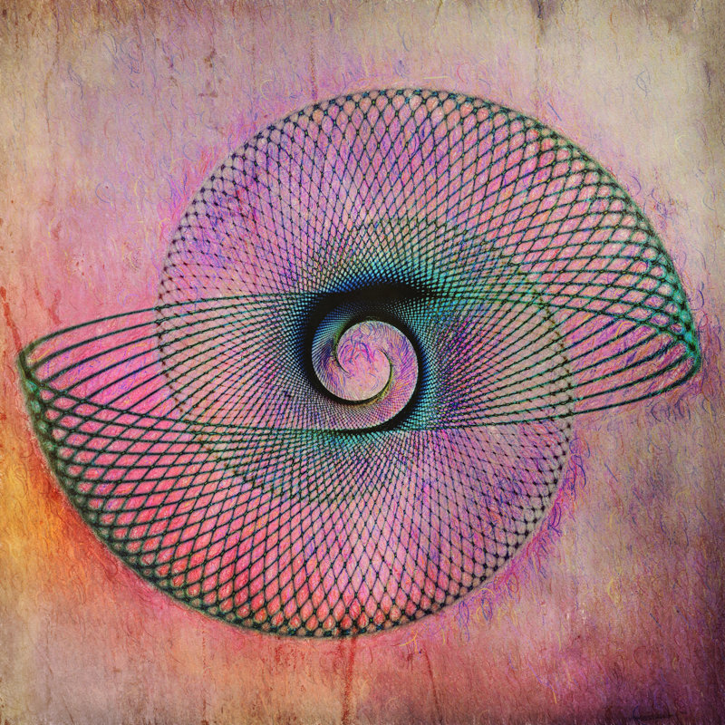 Spiral Glow 2 30x30