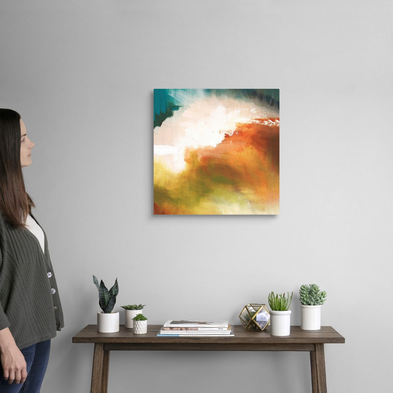 Reproduction d'art sur toile, Toile tendue, H 20 po x l 20 po x P 1,25 po