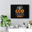 God Vibes Only - Wrapped Canvas Print-930951618