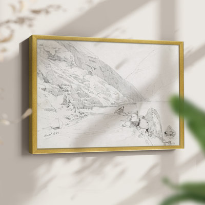 Croquis rétro, XXXI, reproduction encadrée