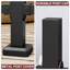 2-Pack Galvanized Steel Matte Black Deck Balusters-105374108