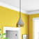 Evan 1 - Light Chrome Teardrop Pendant