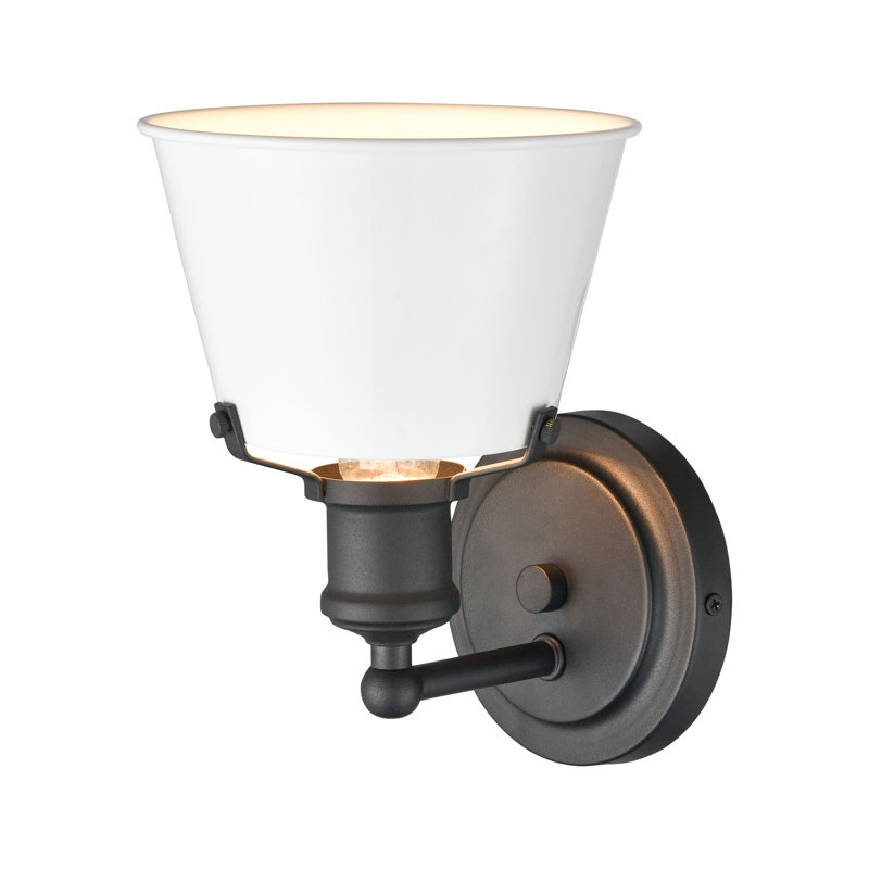 Merser 9'' High 1-Light Sconce - Charcoal