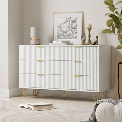 Commode 6 tiroirs Sybrand