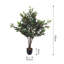 120cm Faux Olive Tree Tree in Freestanding