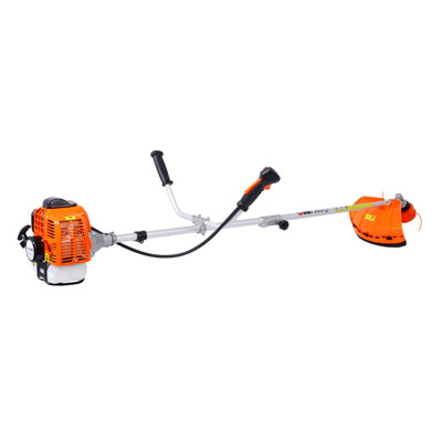 52cc Gas Powered String Trimmer and Brush Cutter Combo with Aluminum Shaft
