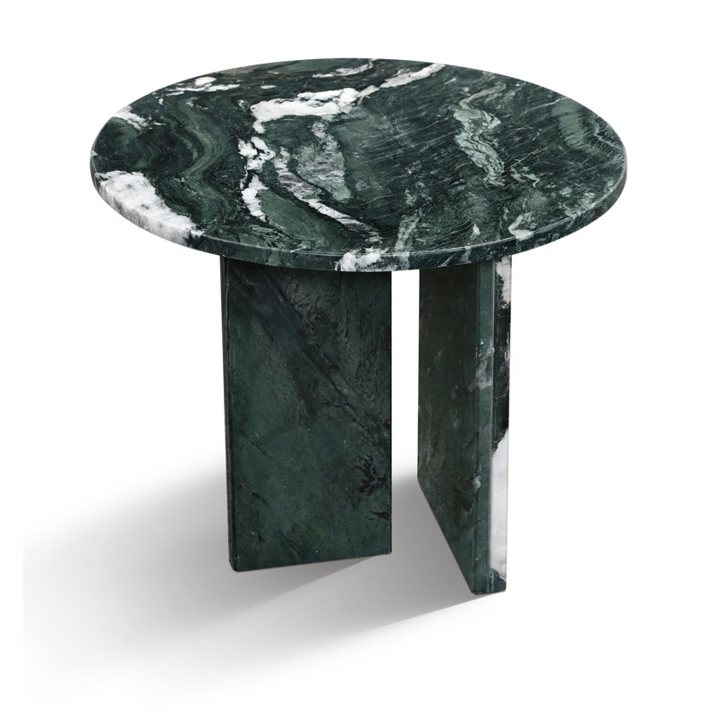 Table basse ronde d'appoint, Vert