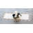 Lace Runner Earth Tone Silver Lace On White Jacquard Table Runner-2038071423