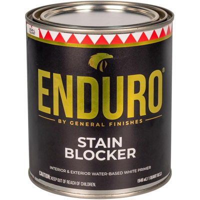 General Finishes Enduro Water Based White Primer Stain Blocker (1 Quart)