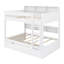 Bunk Bed with Roll-Out Trundle for Extra Sleeping Space-1835746011