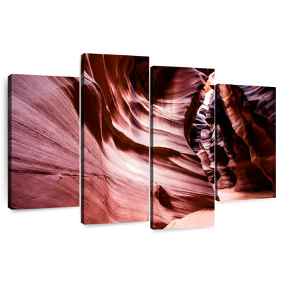 Alvord Forms In Antelope Canyon Arizona