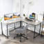 Heeter Modular L-Shaped Steel Writing Desk-847062563