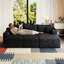 Canapé modulaire 95 "avec 2 repose-pieds Cloud-2117394272