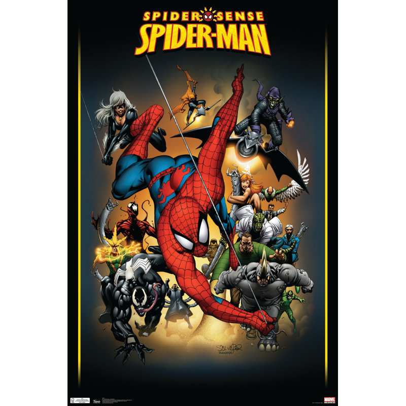 Impression sur papier spider-man-adversaires