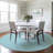 Premium Machine Washable Paullette AMF137 Aqua Rug-1568356058