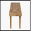 Banc en bois de manguier, naturel