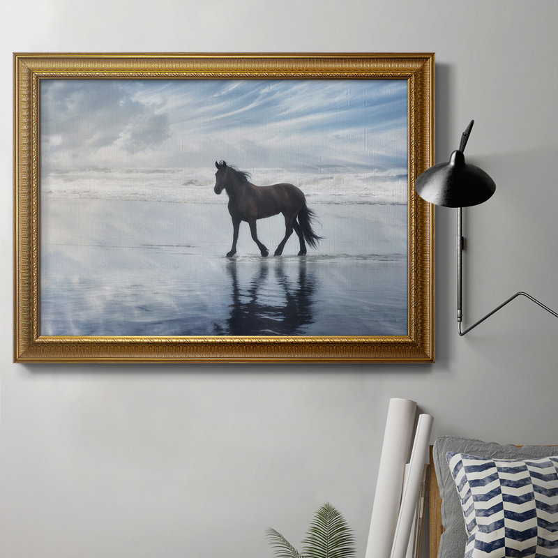Horse Motion VI - Cadre photo, impression sur toile, H 18 po x l 27 po x P 2,5 po