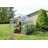 Palram - Canopia Snap & Grow 8' W x 8' D Walk-In Hobby Polycarbonate Aluminum Frame Greenhouse Kit with Roof Vent - Silver-11950163-90988287
