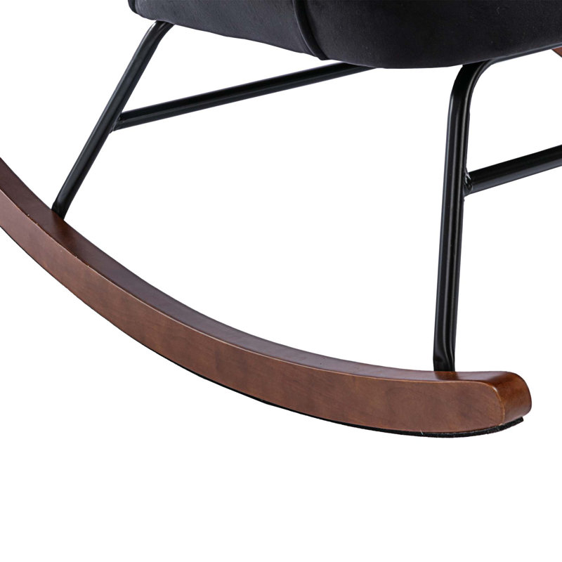 Chaise berçante Koekoek, Noir