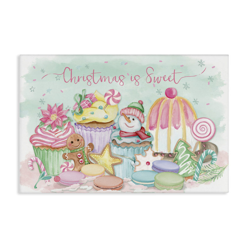 Christmas Is Sweet Festive Desserts, conception de Mollie B., H 24 po x l 36 po