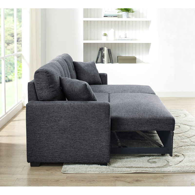 Modular Sleeper Sectional Sofa With Storage