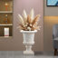 Pot de fleurs classique en forme d'urne de 60 cm (23,62 pouces), vase décoratif en fausse pierre MGO pour l'intérieur et l'extérieur