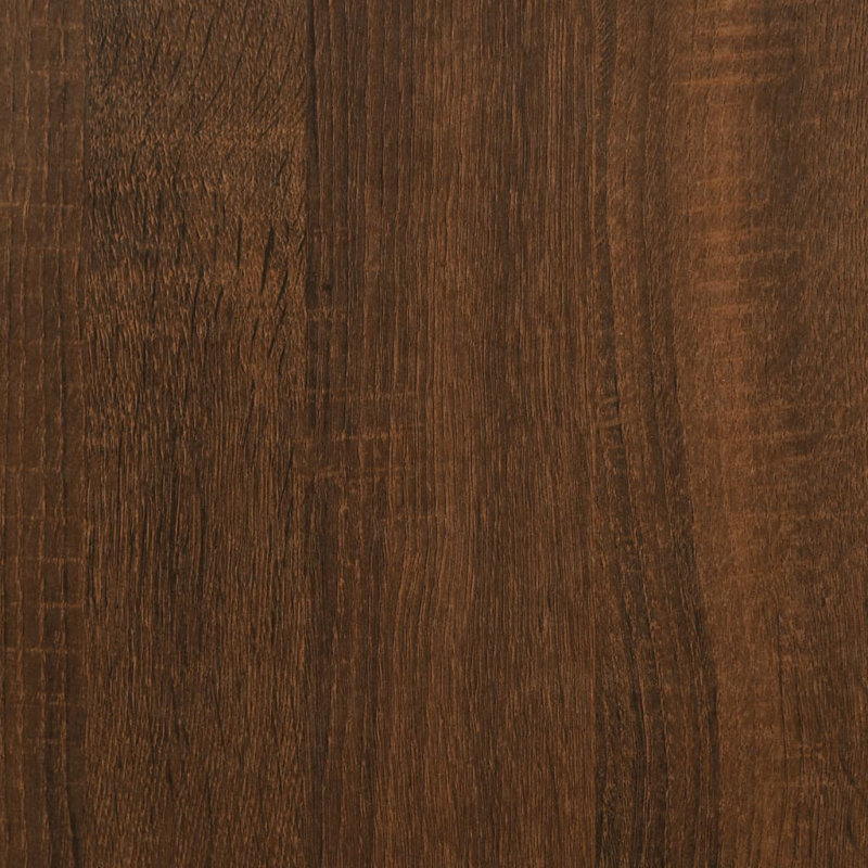 Frogerth Computer Desk, Brown Oak