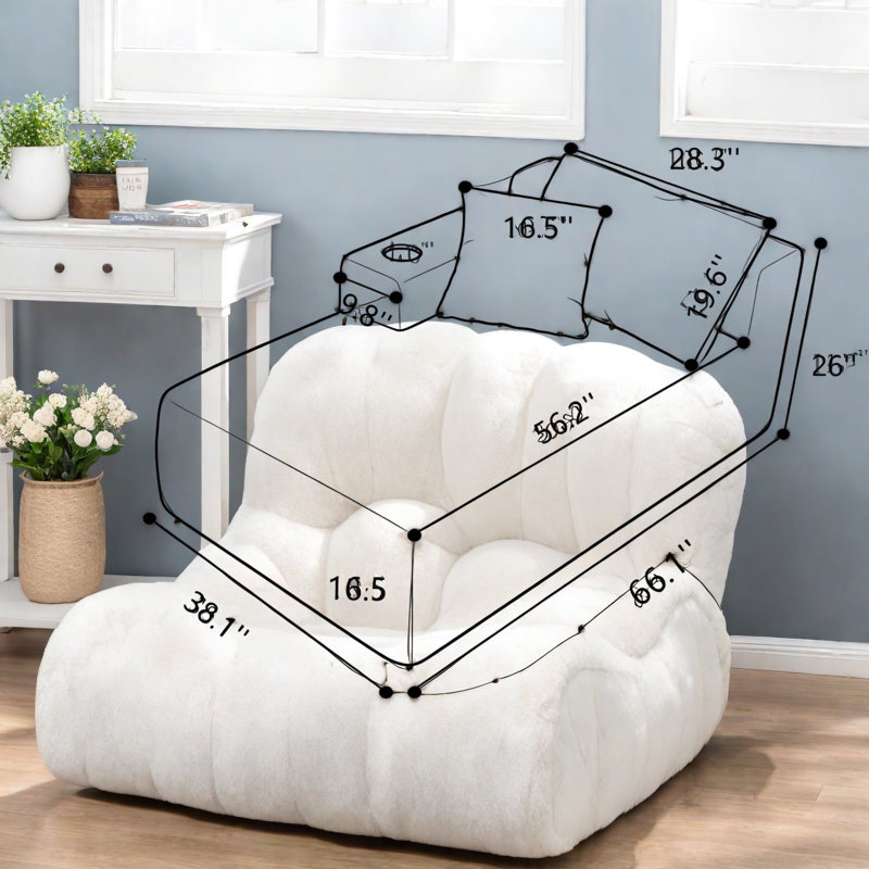 Canapé modulaire avec rangement Compression Cloud