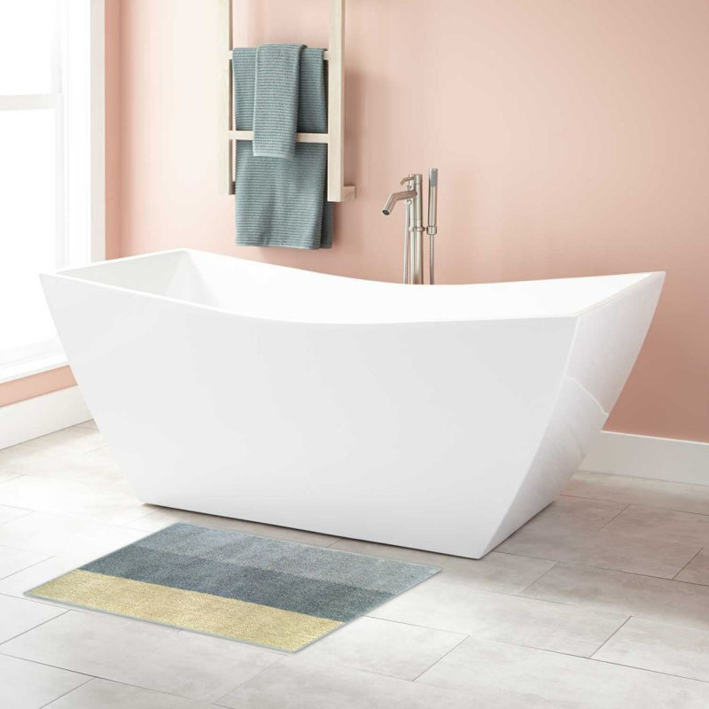 Tapis de bain en microfibre Arthur Jacquard