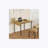 HOMCOM Industrial Folding Dining Table for 2 to 4, Space Saving Drop Leaf Kitchen Table for Small Spaces, Walnut-107443770