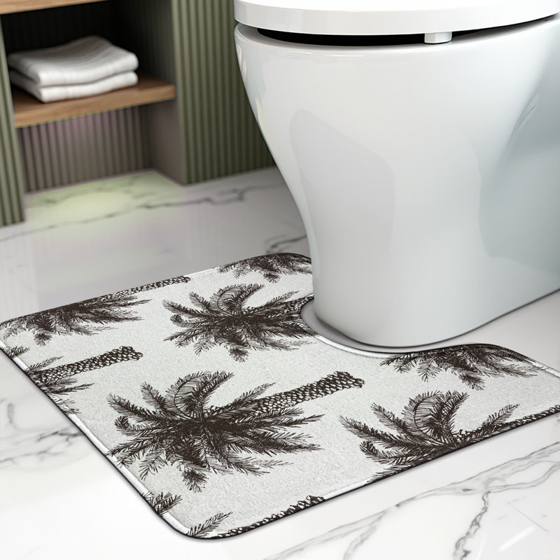 Tapis de salle de bain Palm Tree