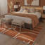 Tapis intérieur beige / brun Aura-128992684