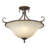 Karcher Glass Semi Flush Mount