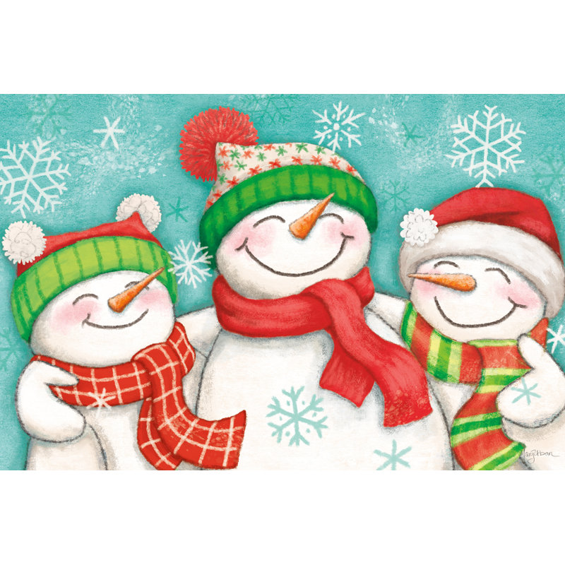 Let It Snow III - impression sur toile tendue, H 8 po x l 12 po, Non, Toile tendue