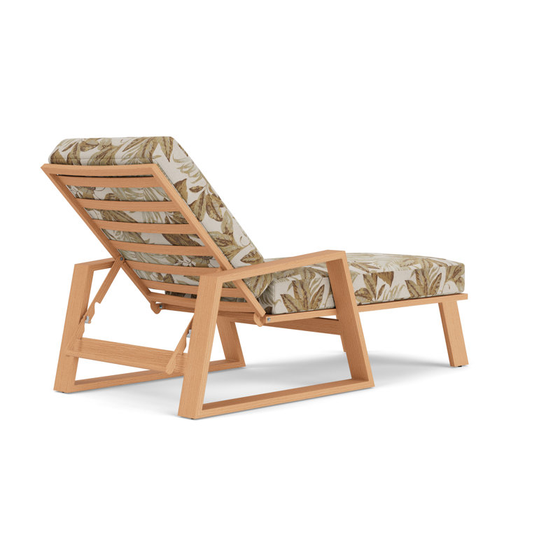 Pursuit Outdoor Chaise Lounge, Botanic Willow