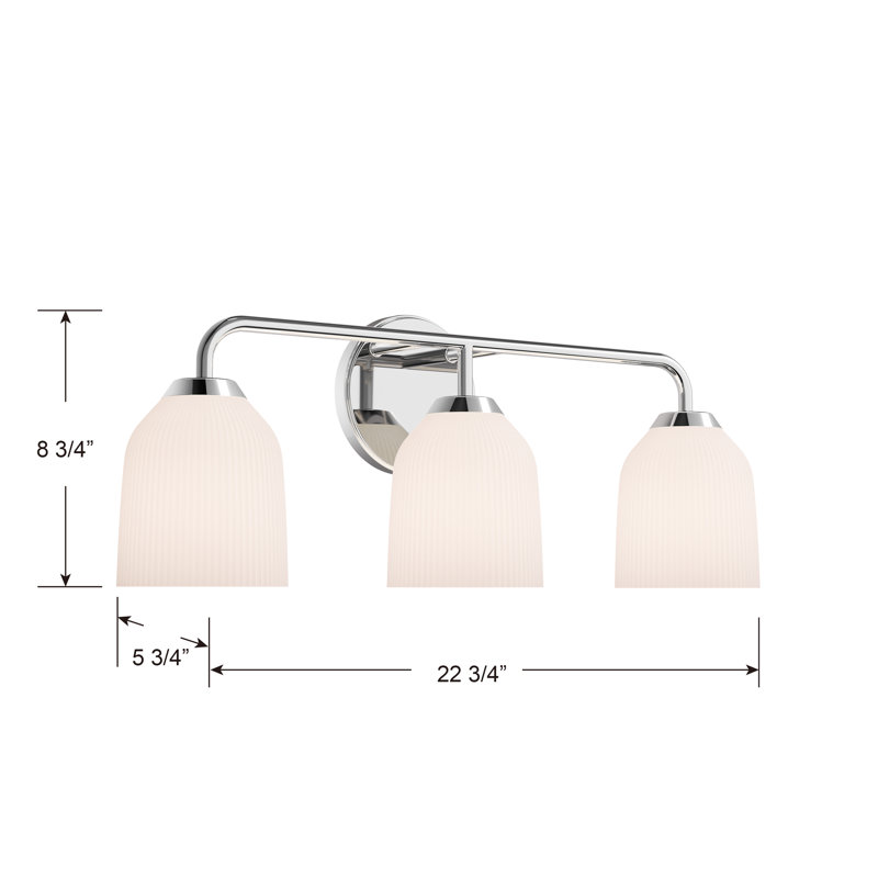 Meuble-lavabo 3 lumières Norah, 3, 180