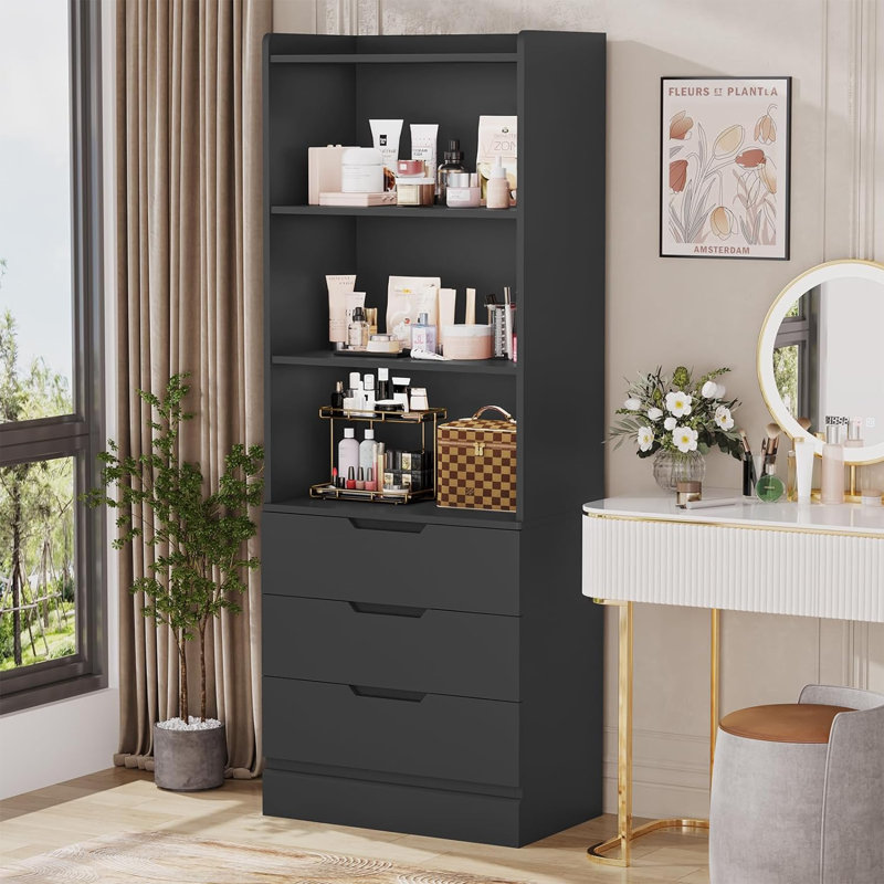 Garde-manger 73,23 po, Noir