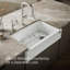 Cairn Undermount Single-Bowl Farmhouse Kitchen Sink with Faceted Design-1330010013-1259428937