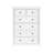 Modern 6 Drawers Dresser 6 Drawers Cabinet-1019925555