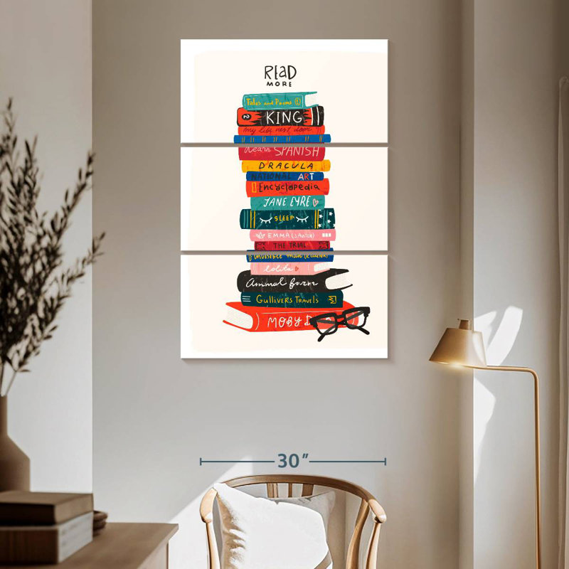 Keiraleigh Read More Book Stack, 65'' H X 42'' W