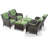 Anahit 6-Piece Wicker Outdoor Seating Group with Cushions-802073894