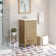 Shanarra 18.11'' Single Bathroom Vanity with Ceramic Top