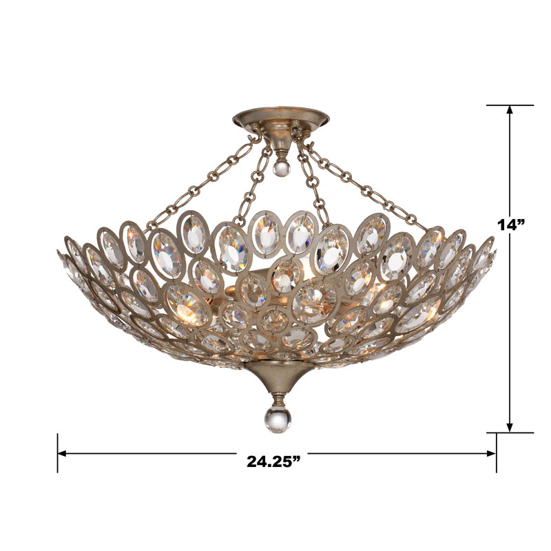 Hanah Semi Flush Mount