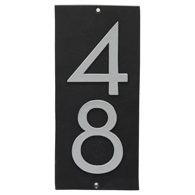 Floating 1-Line Wall Address Plaque