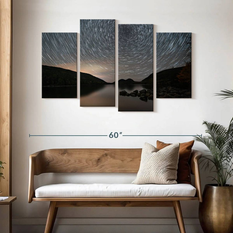 Oberle Acadia Starry Night Sky, 32" H x 52" W