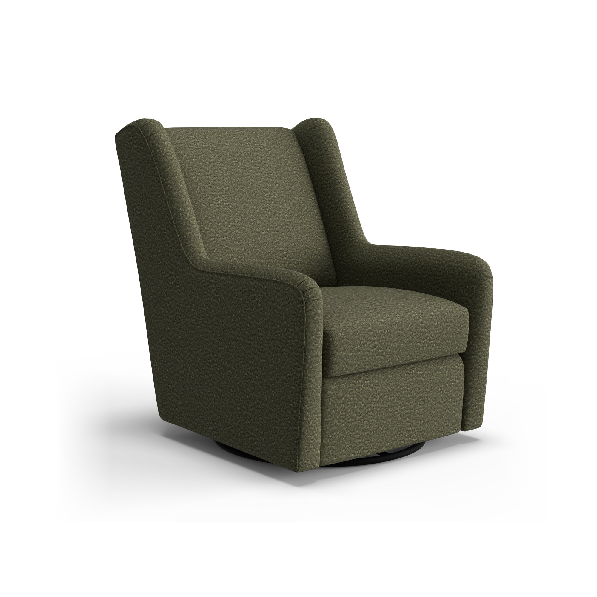 Upholstered Swivel Glider, Fiona Olive Performance