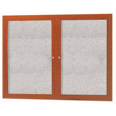 Enclosed Wall Mounted Bulletin Board -  AARCO, ODCCO3648R