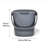 2.8 Gallons Plastic Manual Lift Trash Can