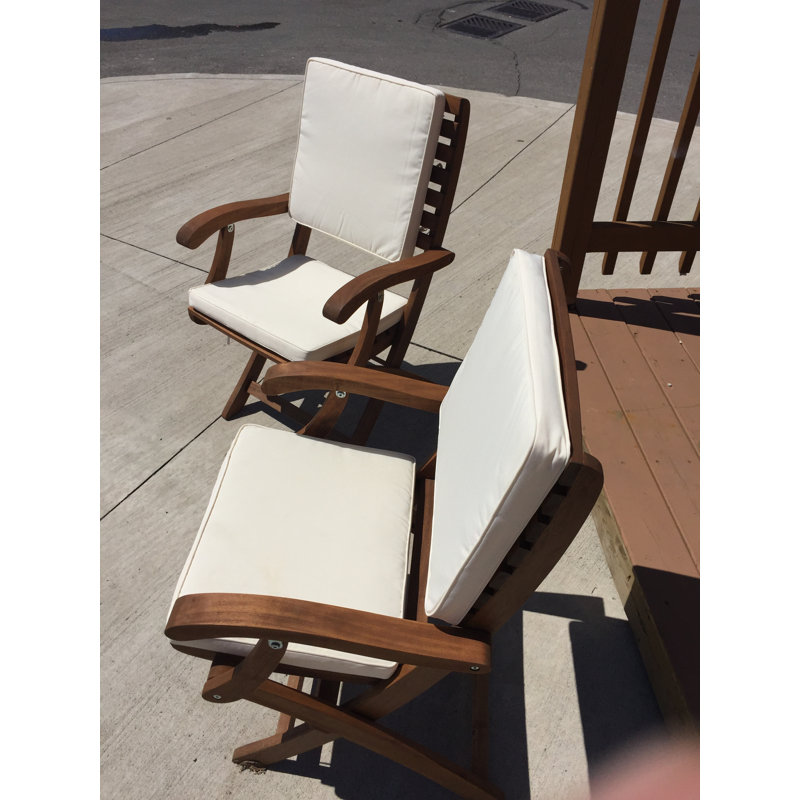 Coussin de chaise de salle à manger d’intérieur/d’extérieur pliable Cull