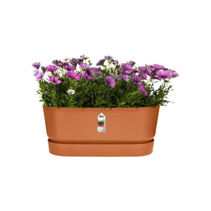 Planter Box, 33.5 x 26.3 x 58.9, Ginger Brown